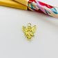 FO1222 Colgante Angel en relieve tipo 3D 17 x 13 mm Espesor 1.1 mm Figura Baño Oro