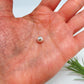Joyas por Mayor Joyas Bañadas en Plata por Mayor Insumos para Joyas MP51 Bolita 6.5 mm Perforación 2.3 mm Accesorio Baño Plata