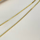 CO194 Collar 3 estrellas pasadas 5.5 mm Espesor 3 mm Cadena Veneciana 1 mm 40 cm más extensor 5.5 cm Collar Terminado Baño Oro Cadenas Bañadas hecho de Bronce Bañado en Oro 18K Joyas Bañadas en Oro