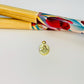 Joyas por Mayor Joyas Bañadas en Oro por Mayor Insumos para Joyas FO1209 Mini Colgante Ovalado Angel de la Guarda 9 x 7 mm más Argollita Espesor 1 mm Figura Baño Oro