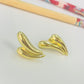 Joyas por Mayor Joyas Bañadas en Oro por Mayor Insumos para Joyas XO516 Aro Corazón Orgánico 26 x 25 mm Espesor 2 mm Aro Baño Oro