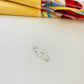 FP465 Colgante Punto de Luz Gota 3 Bolitas 8x4 mm Figura Baño Plata Figuras Bañadas en Oro y Plata hecho de Bronce Bañado en Plata 50 ml Joyas Bañadas en Plata