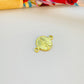 FO1046 Conector Virgen de los Milagros 9 mm mas argollitas Figura Baño Oro