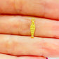 FO1232 Colgante Pez Koi 12 x 4 mm más argollita Espesor 1.5 mm Figura Baño Oro