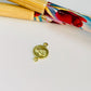Joyas por Mayor Joyas Bañadas en Oro por Mayor Insumos para Joyas FO1200 Conector Sagrado Corazón y Virgen del Carmen Doble Faz Diá. 9 mm mas argollitas Espesor 1 mm Figura Baño Oro