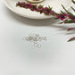 AP69 Argolla 3.8x0.5 mm Accesorio Baño Plata Accesorios Bañados en Oro y Plata hecho de Bronce Bañado en Plata 50 ml Joyas Bañadas en Plata