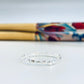 WP11 Anillo Estrellas Anillo Baño Plata