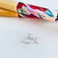 FP1172 Colgante Pez Calado 5.5 x 13 mm más argollita Espesor 1.1 mm Figura Baño Plata