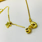Joyas por Mayor Joyas Bañadas en Oro por Mayor Insumos para Joyas CO209 Cadena Veneciana de 1mm con bolita con silicona y palito Cadena Terminada Baño Oro