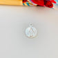 FP1045 Colgante Virgen de los Milagros 9 mm mas argollita Figura Baño Plata