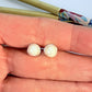 Joyas por Mayor Joyas Bañadas en Plata por Mayor Insumos para Joyas XP559 Aro Media Perla de 7.5 mm con base de 8 mm Espesor de 2.5 mm Aro Baño Plata