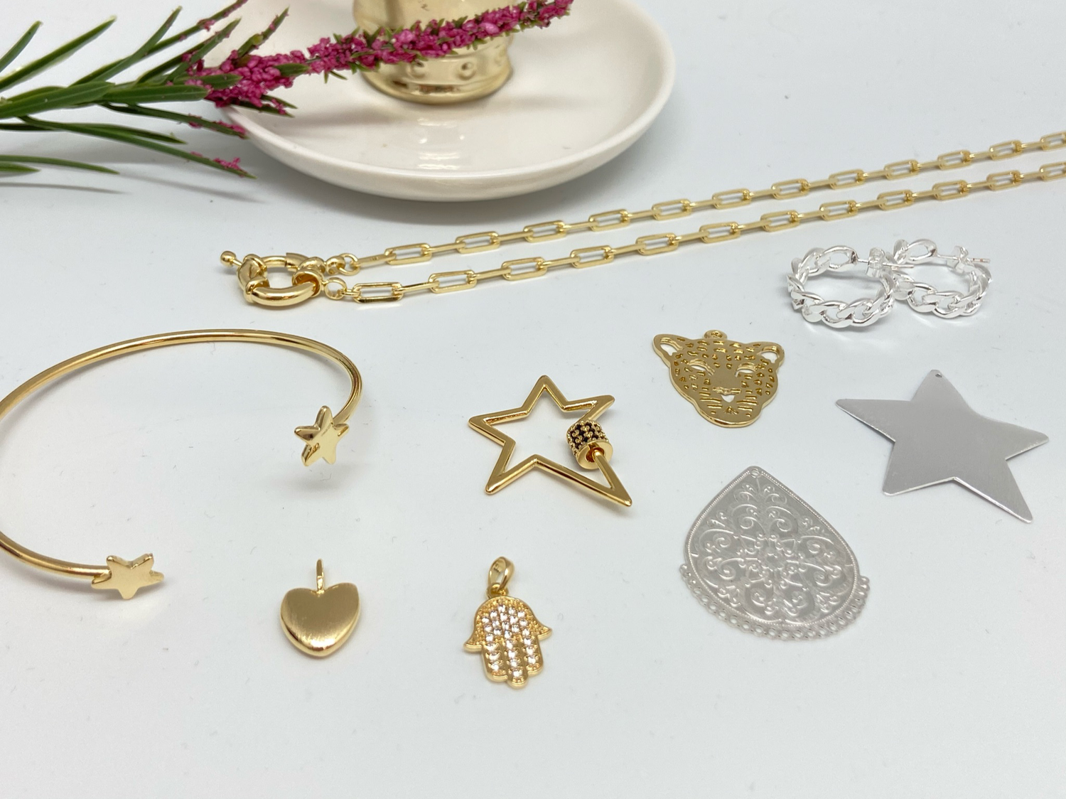 Accesorios en plata discount al por mayor