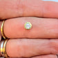 FO211 Punto Luz 6 mm Figura Baño Oro Figuras Bañadas en Oro y Plata hecho de Bronce Bañado en Oro 18K
