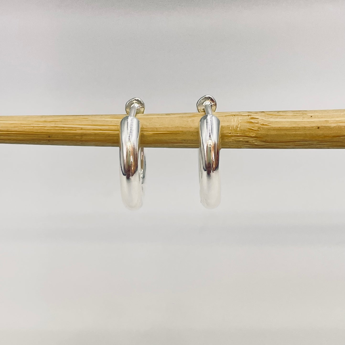 XP544 Argolla Tubo Lisa Cierre Presión diá. 20 mm Espesor 3.8 mm Aro Baño Plata