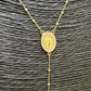 Joyas por Mayor Joyas Bañadas en Oro por Mayor Insumos para Joyas CO234 Rosario Virgen de los milagros Borde con mini circones 14x1 mm Cadena veneciana bolitas de 2 mm 60 cm Largo cascada 5.5 mm cruz con circones 10x8 mm Cadena Terminada Baño Oro