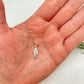 FP1291 Colgante figura de Nuestra Señora de las Gracias 15 x 7 mm más valier Espesor 1.2 mm Figura Baño Plata