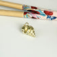 FO1275 Colgante Caracol de Mar 18 x 12 mm Espesor 10 mm Figura Baño Oro