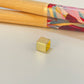 TO07 Tubo cuadrado Lijado 5x5 mm Accesorio Baño Oro Accesorios Bañados hecho de Bronce Bañado en Oro 18K