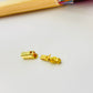 AO55 Broche Cajón 6 mm Accesorio Baño Oro Accesorios Bañados hecho de Bronce Bañado en Oro 18K