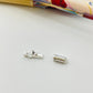AP43 Broche Cajón 6 mm Accesorio Baño Plata Accesorios hecho de Bronce Bañado en Plata 50 ml