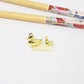 FO1287 Colgante Mamá Pata 14 x 14 mm más argollita Espesor 6 mm Figura Baño Oro