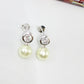 Joyas por Mayor Joyas Bañadas en Plata por Mayor Insumos para Joyas XP583 Aro Perla diá. 9 mm Base Punto de Luz Circón diá. 6.5 mm Espesor 4 mm Figura Baño Plata