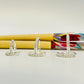 XP358-S Aro Argolla Click Circones S 10 x 2 mm Espesor 1.5 mm Aro Baño Plata Aros Bañados hecho de Bronce Bañado en Plata 50 ml Joyas Bañadas en Plata