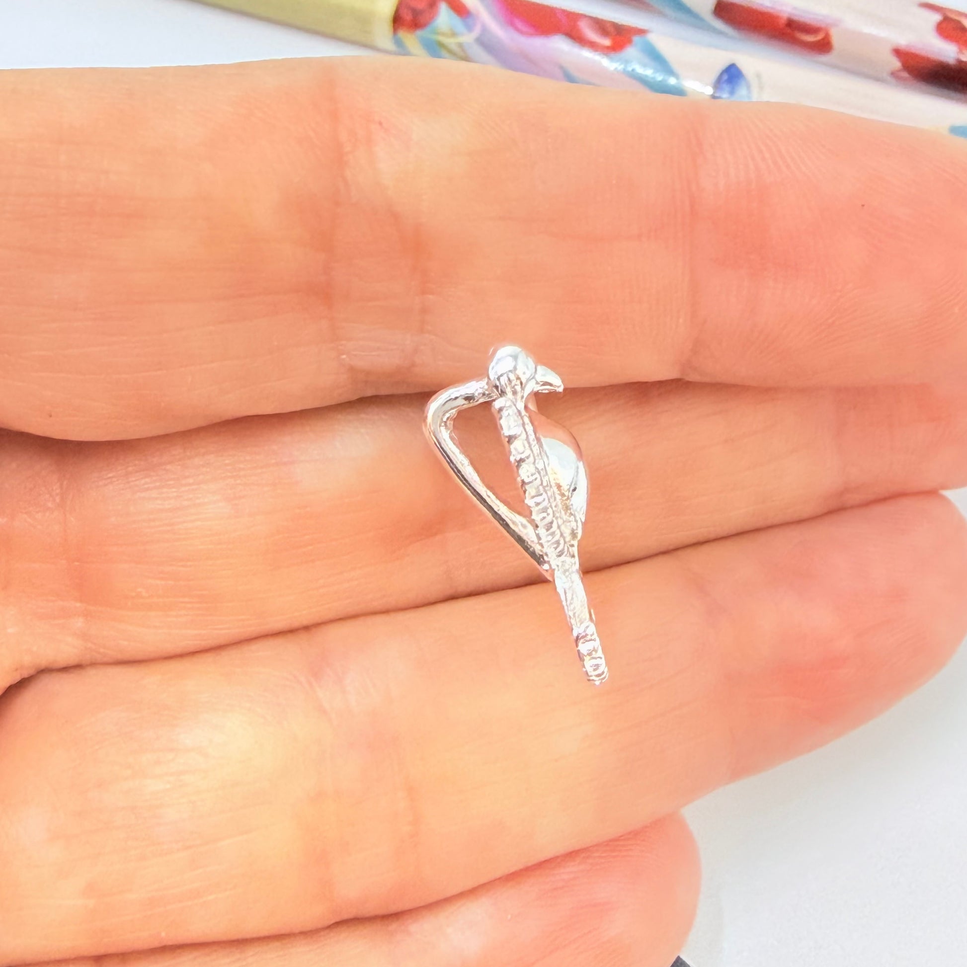 Joyas por Mayor Joyas Bañadas en Plata por Mayor Insumos para Joyas FP1267 Colgante Espíritu Santo L 18.5 x 25 mm argolla posterior Espesor 1.5 mm Figura Baño Plata