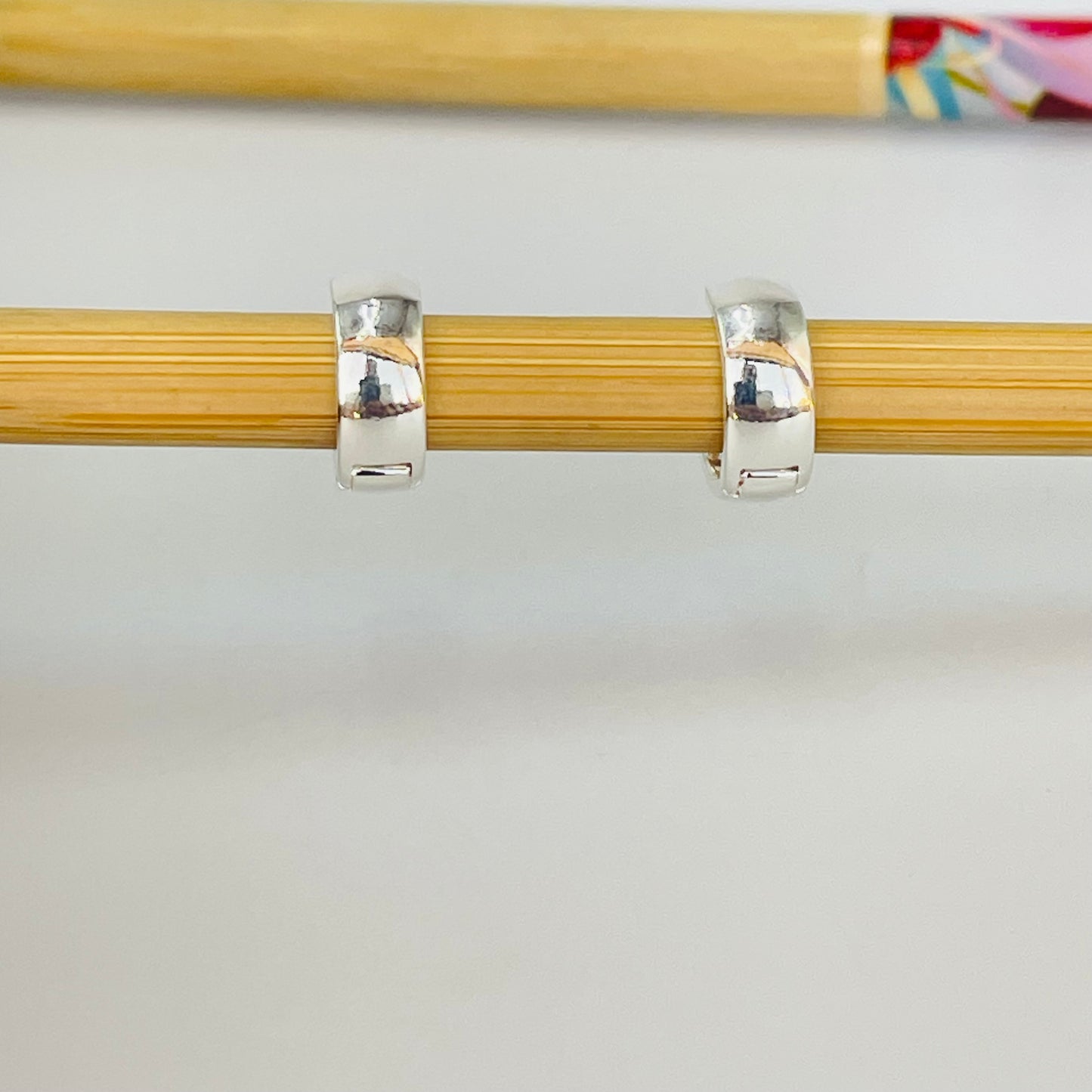 Joyas por Mayor Joyas Bañadas en Plata por Mayor Insumos para Joyas XP578 Aro Argolla Ancha Large y Medium Ancho 4.5 mm Espesor 1.2 mm Aro Baño Plata