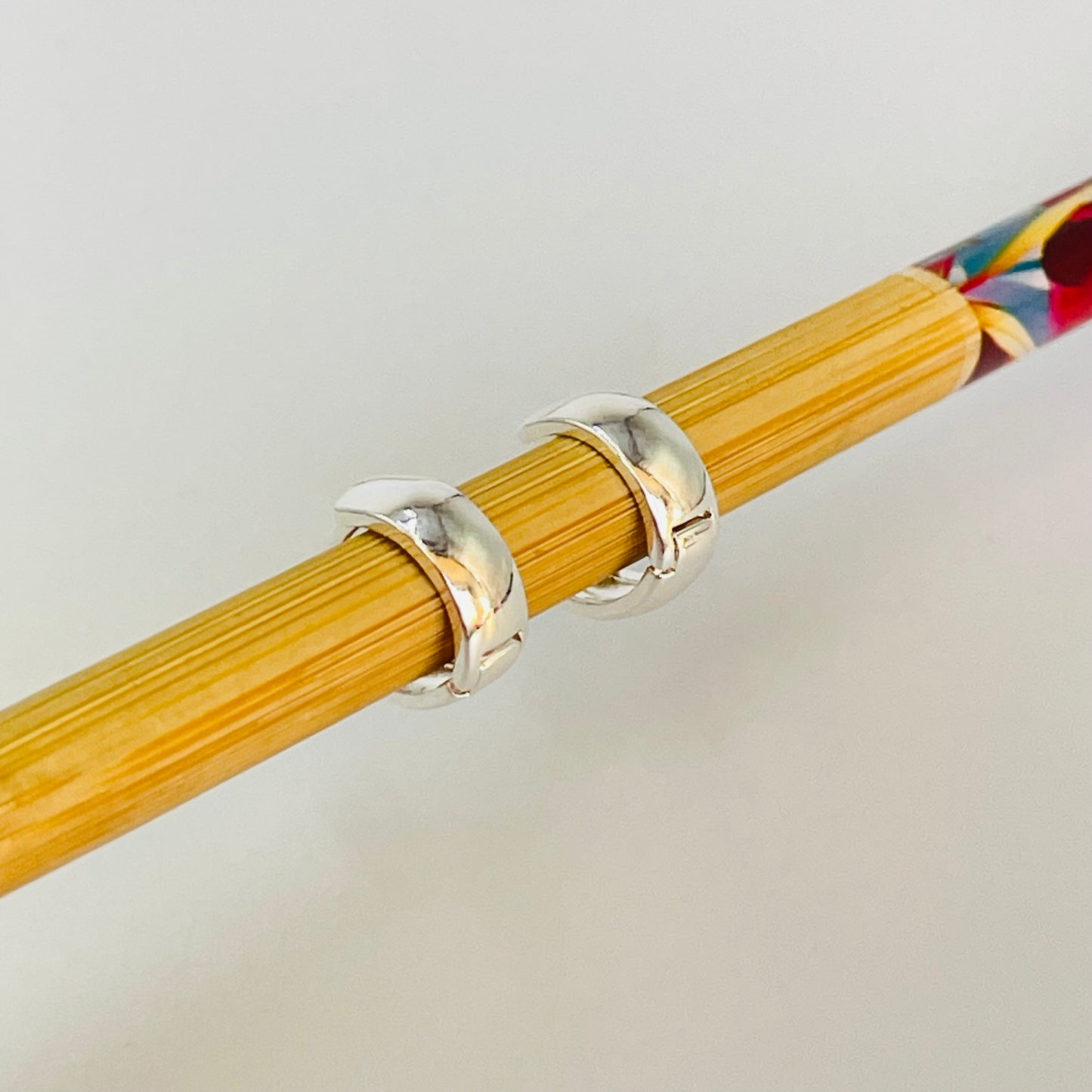 Joyas por Mayor Joyas Bañadas en Plata por Mayor Insumos para Joyas XP578 Aro Argolla Ancha Large y Medium Ancho 4.5 mm Espesor 1.2 mm Aro Baño Plata