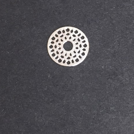 FP78 15 mm 60 Figura Baño Plata Figuras Bañadas en Oro y Plata hecho de Bronce Bañado en Plata 50 ml Joyas Bañadas en Plata