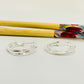 XP372 Aro 3 Argollas juntas tubo cuadrado 27 x 4 mm Espesor 5.5 mm  Aro Baño Plata