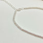 PP02 Pulsera Argollitas Largo 19 cm más extensor de 5 cm Pulsera Baño Plata Pulseras Bañadas hecho de Bronce Bañado en Plata 50 ml Joyas Bañadas en Plata
