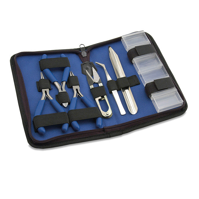 IN72 Kit de Herramientas y Bisutería Insumo Neutro Accesorios Varios El estuche con 7 piezas contiene todo lo necesario para que inicies tus trabajos de joyería.