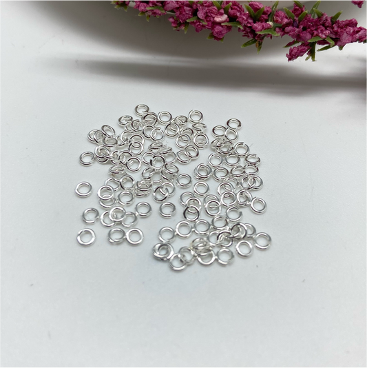 AP102 Argolla 3.0 mm espesor 0.6 mm Accesorio Baño Plata Accesorios Bañados en Oro y Plata hecho de Bronce Bañado en Plata 50 ml