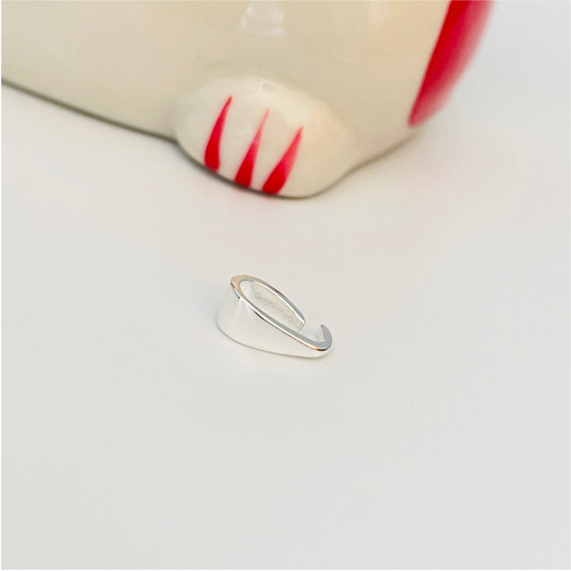 AP106 Balier 9x4 mm Accesorio Baño Plata Accesorios Bañados hecho de Bronce Bañado en Plata 50 ml Joyas Bañadas en Plata