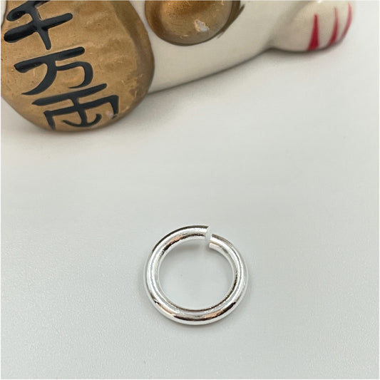 AP83 Argolla 2x14x10 mm Accesorio Baño Plata Accesorios Bañados en Oro y Plata hecho de Bronce Bañado en Plata 50 ml