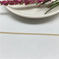 CO04 Grumet Eslabón 2x1.2 mm 0.4 mm Cadena Baño Oro Cadenas Bañadas hecho de Bronce Bañado en Oro 18K Joyas Bañadas en Oro