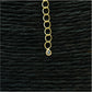 CO106 Collar con 9 Mini Circones de 2 mm Mix Colores en cadena veneciana 38 cm más extensor 10 cm con terminación con mini circón Cadena Baño Oro Cadenas Bañadas en Oro y Plata hecho de Bronce Bañado en Oro 18K Joyas Bañadas en Oro