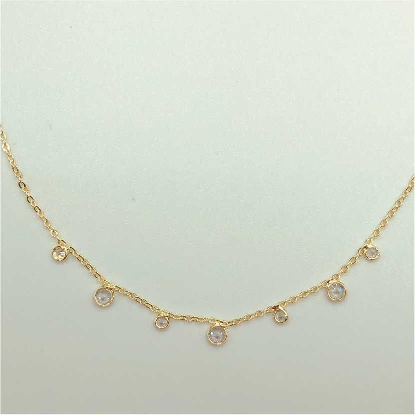 CO71-Collar-7-mini-circones-Cadena-Baño-Oro
