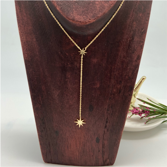 CO95-Collar-Cascada-Estrellas-Guia-Lisa-Cadena-Cartier-Cadena-Baño-Oro