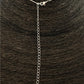 CP107 Collar con Gota Cristal Rosado 9x6 mm 2 Mini Circones 2 mm y 2 circones de 3 mm en cadena veneciana 38 cm más extensor de 10 cm terminación en mini circón Cadena Baño Plata Cadenas Bañadas en Oro y Plata hecho de Bronce Bañado en Plata 50 ml Joyas Bañadas en Plata