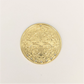 FO395 22 mm (7 perforaciones) Figura Baño Oro Figuras Bañadas en Oro y Plata hecho de Bronce Bañado en Oro 18K