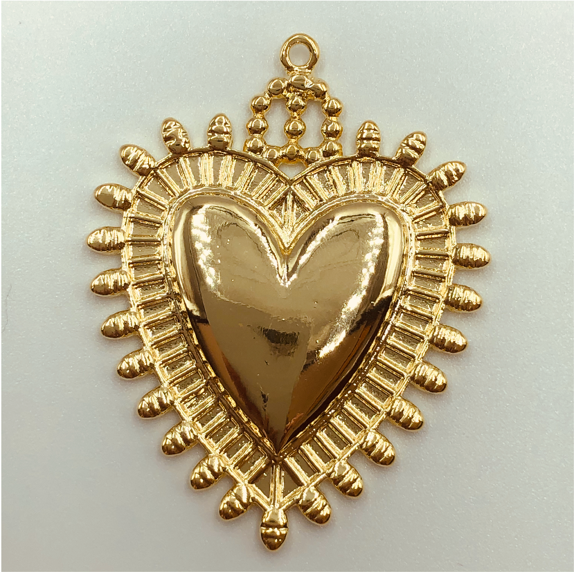 FO458 Detente XL Punky Figura Baño Oro Figuras Bañadas en Oro y Plata hecho de Bronce Bañado en Oro 18K