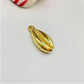 FO837 Colgante Conchita 14x7 mm incluye argollita Figura Baño Oro Figuras Bañadas en Oro y Plata hecho de Bronce Bañado en Oro 18K Joyas Bañadas en Oro