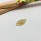 FO933 Conector Calado Flores 16x9 mm incluye argollitas Figura Baño Oro Figuras Bañadas hecho de Bronce Bañado en Oro 18K Joyas Bañadas en Oro