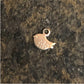 FP430 Pajarito 8 x 7 mm Figura Baño Plata Figuras Bañadas en Oro y Plata hecho de Bronce Bañado en Plata 50 ml