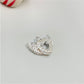 FP836 Colgante Corazón Alitas 10x16 mm incluye argollita Figura Baño Plata Figuras Bañadas en Oro y Plata hecho de Bronce Bañado en Plata 50 ml Joyas Bañadas en Plata