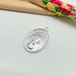 FP965 Colgante Virgen de los Milagros Ovalada 20x15 mm más argollita Figura Baño Plata Figuras Bañadas hecho de Bronce Bañado en Plata 50 ml Joyas Bañadas en Plata