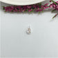 FP974 Colgante Punto de Luz Gota Borde Acanalado 5x3 mm mas argollita Figura Baño Plata Figuras Bañadas hecho de Bronce Bañado en Plata 50 ml Joyas Bañadas en Plata